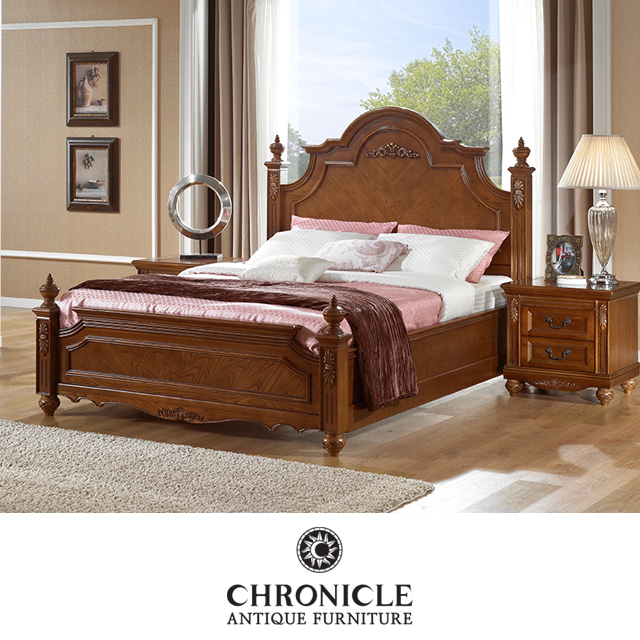 멜란토 1800 엔틱 킹침대 CSC-8011