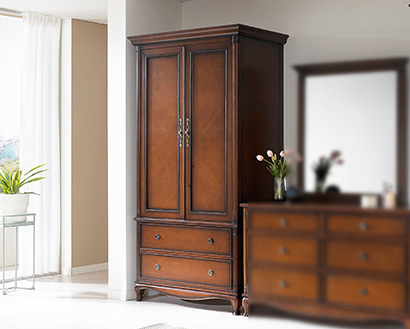 페리체 1100 원목 옷장 WSC-1203