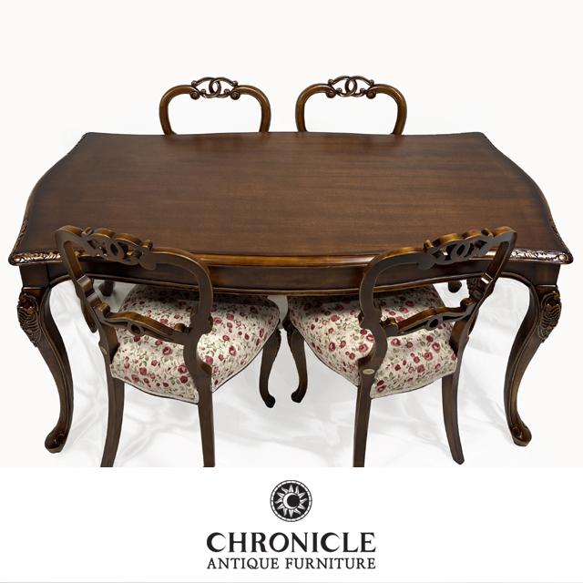 엘사데코 1400 원목 4인 식탁세트 ELC-1006