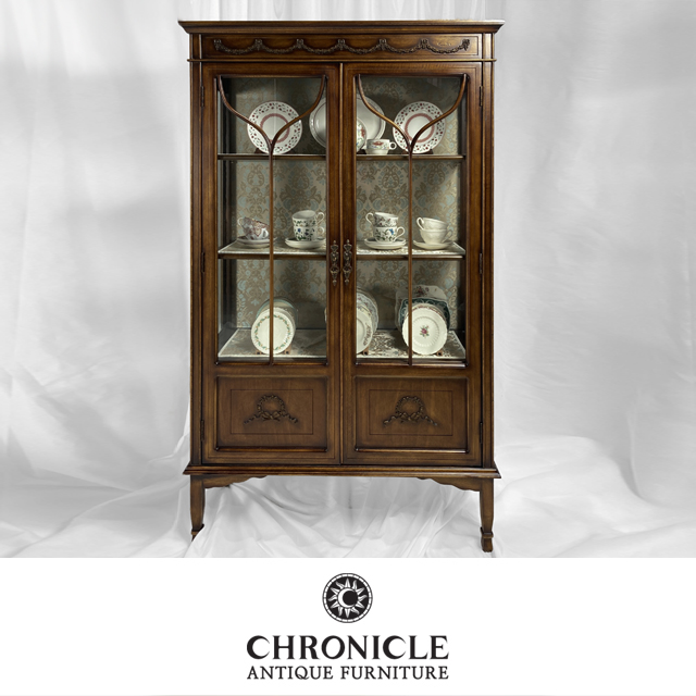 엘사데코 1080 원목 양문장식장 ELC-1032