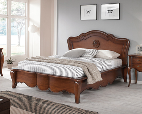 엘라젠 2050 원목 라지킹 침대 WSC-1070