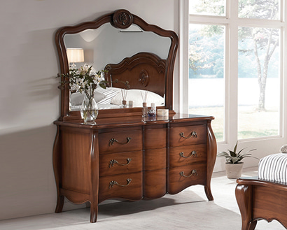 엘라젠 1350 원목 화장대 WSC-1033