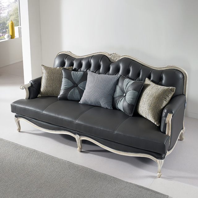 [직영생산 주문제작] 면피소가죽 3인용  ERC-7742